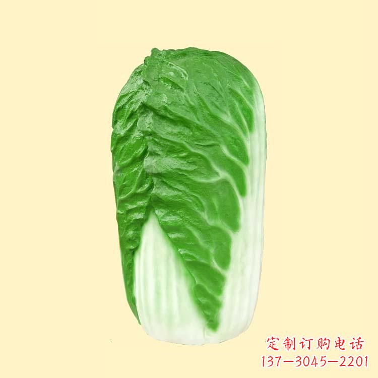 淮安玻璃钢大白菜雕塑