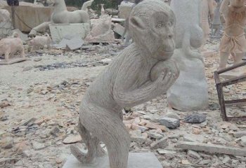 淮安新猴子雕像，传承古老传说