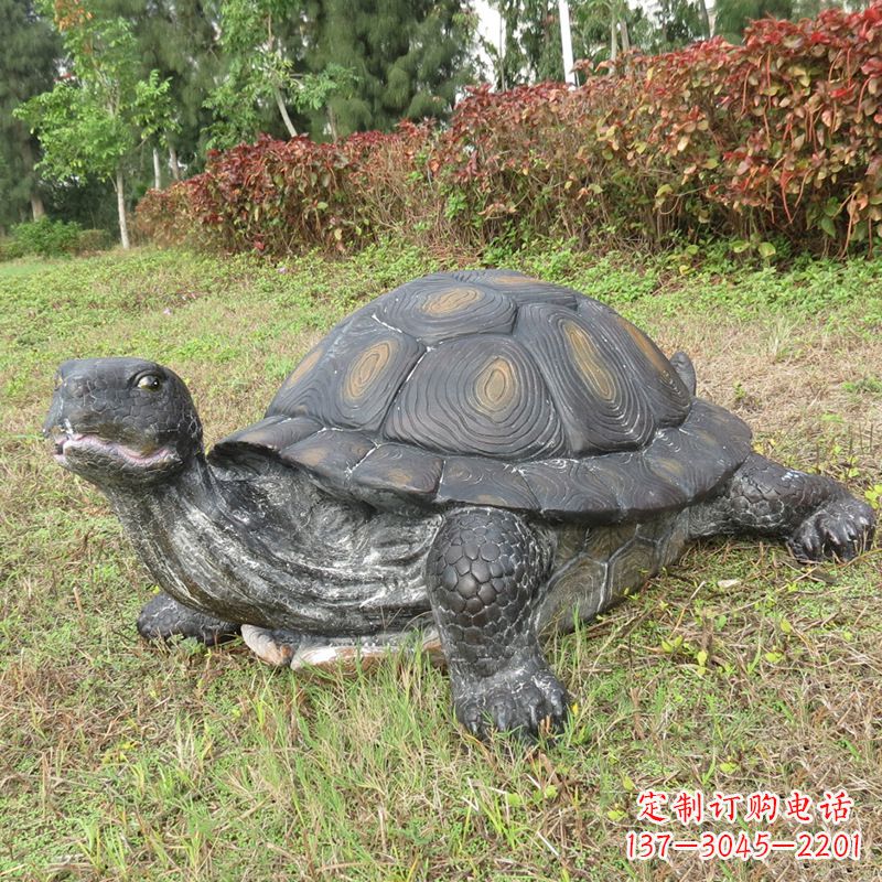 淮安玻璃钢仿真动物乌龟雕塑摆件