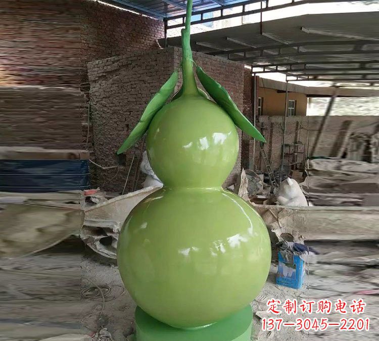 淮安玻璃钢仿真葫芦雕塑