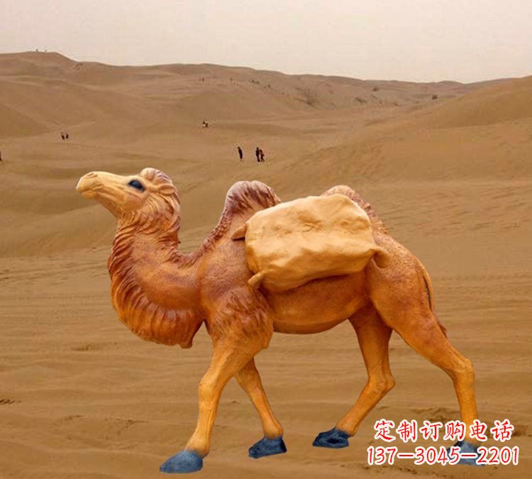 淮安玻璃钢骆驼雕塑