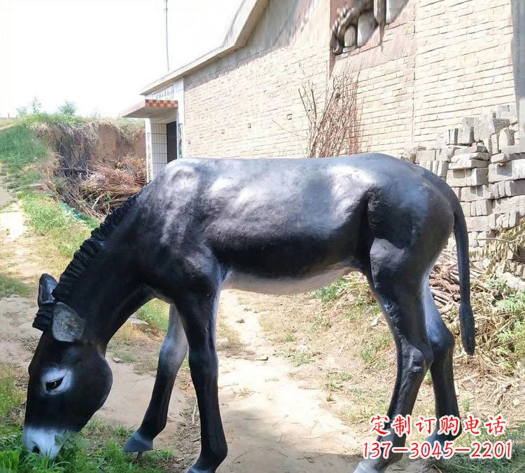 淮安玻璃钢仿真毛驴