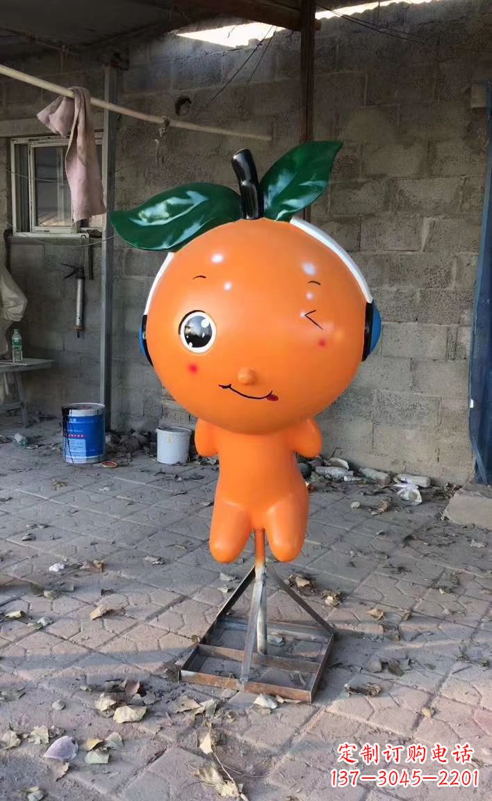 淮安玻璃钢水果卡通雕塑