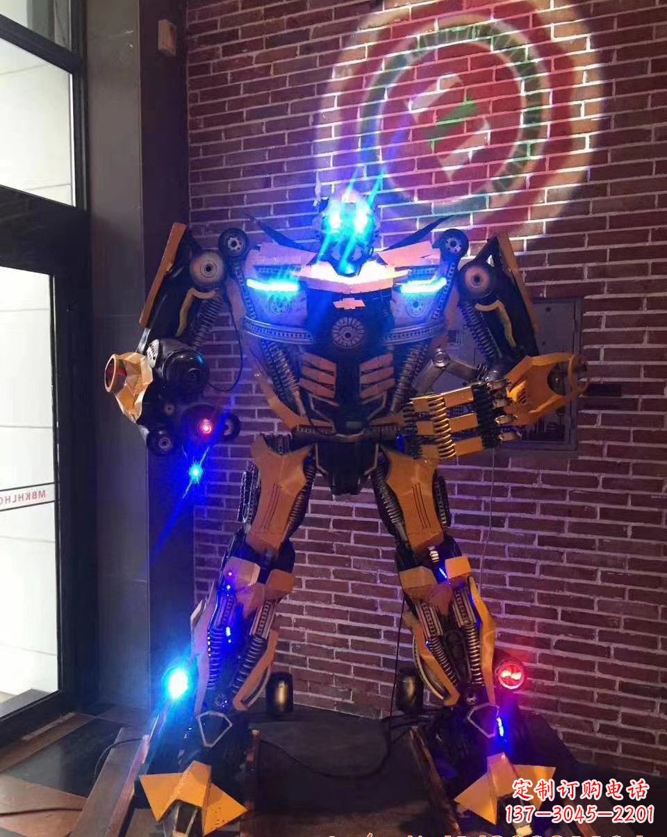 淮安不锈钢变形金刚雕塑