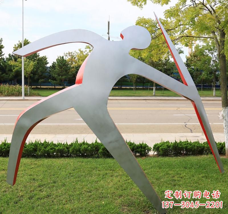 淮安不锈钢标枪雕塑2