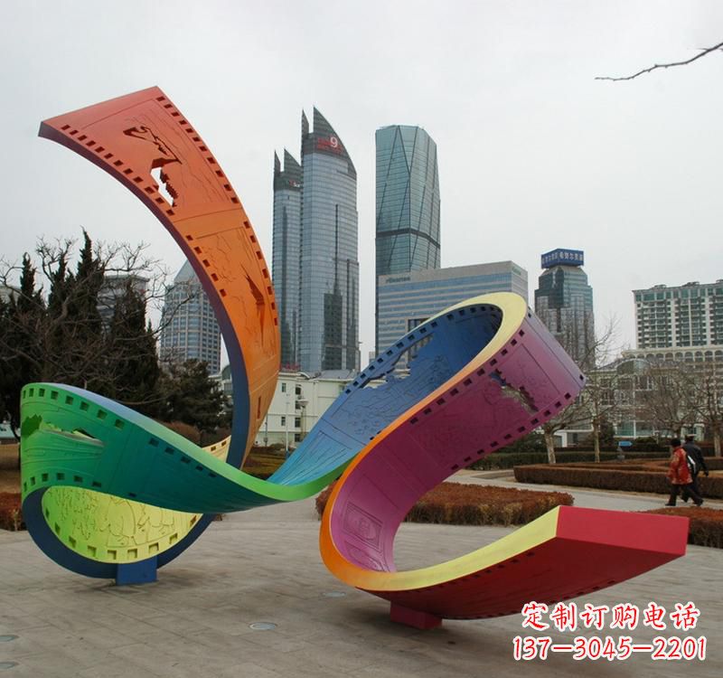 淮安精美的不锈钢城市景观雕塑
