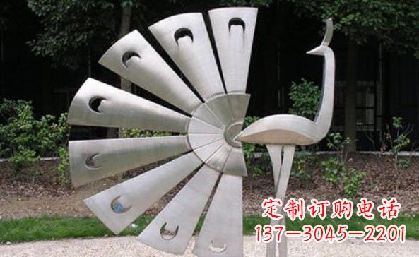 淮安不锈钢抽象孔雀