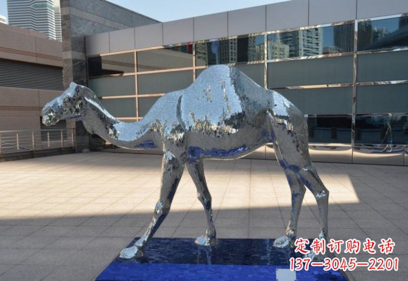 淮安不锈钢骆驼雕塑