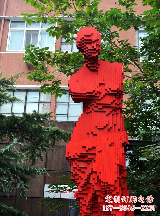 淮安维纳斯雕塑点缀街边景观的不锈钢艺术