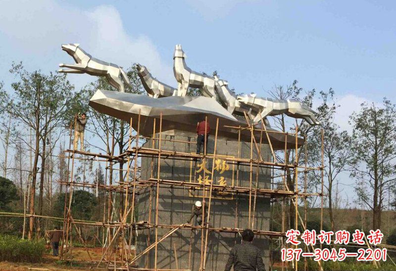 淮安不锈钢动物雕塑