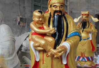 淮安福禄寿神像雕塑给予宗教庙宇灵性的祝福