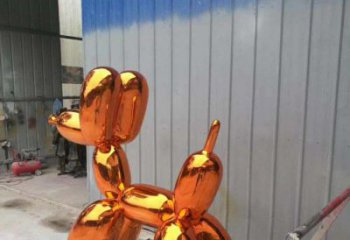 淮安不锈钢彩色气球小狗雕塑——艺术与美学的完美结合