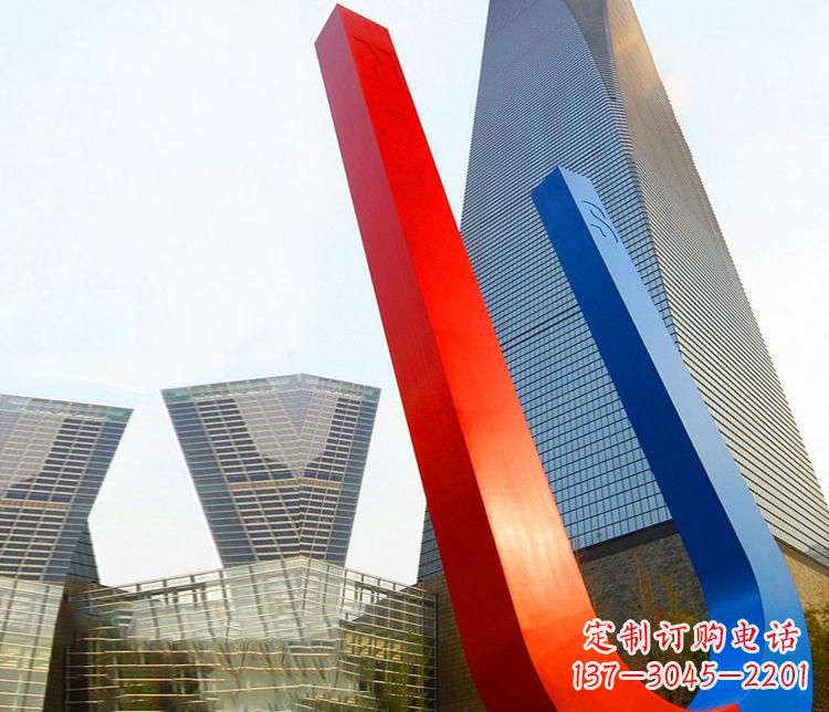 淮安不锈钢磁铁景观雕塑