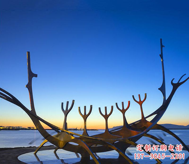 淮安不锈钢帆船比赛运动雕塑