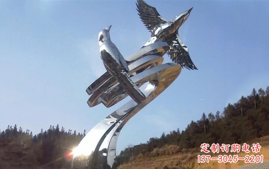 淮安不锈钢动物雕塑——美化城市环境