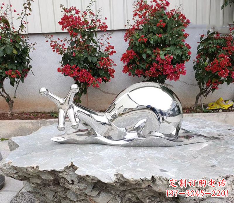 淮安不锈钢蜗牛雕塑