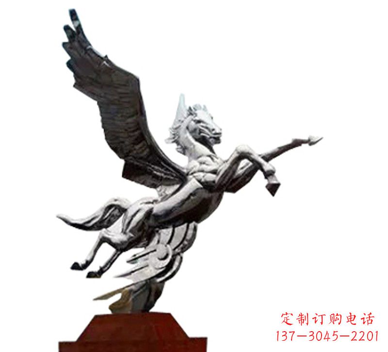 淮安马雕塑不锈钢雕塑的精美绝伦
