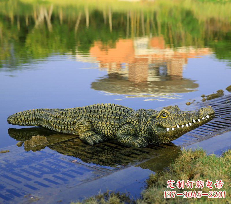 淮安玻璃钢水池雕塑——池塘水景的精美装饰