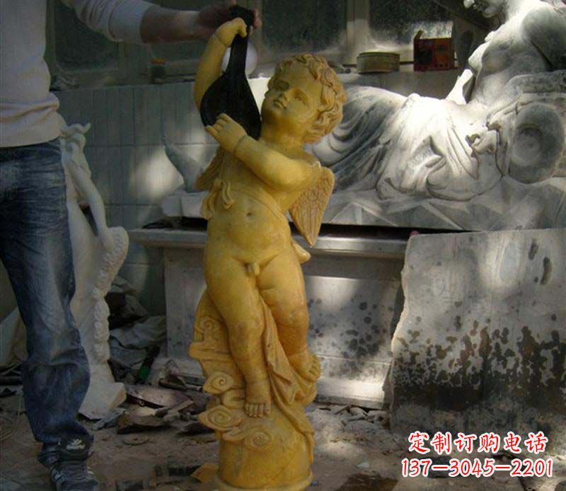 淮安天使之美石雕雕塑的精美之处