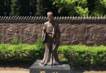 淮安蔡伦一位传奇历史人物的雕塑之美