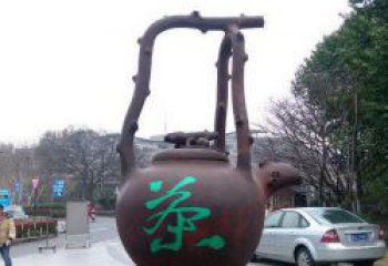 淮安茶壶雕塑——展现艺术精妙