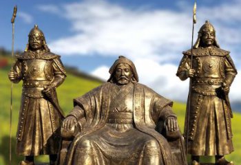淮安成吉思汗一座永恒的纪念雕塑
