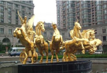 淮安阿波罗的象征——青铜雕塑