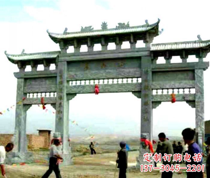 淮安该牌坊雕塑