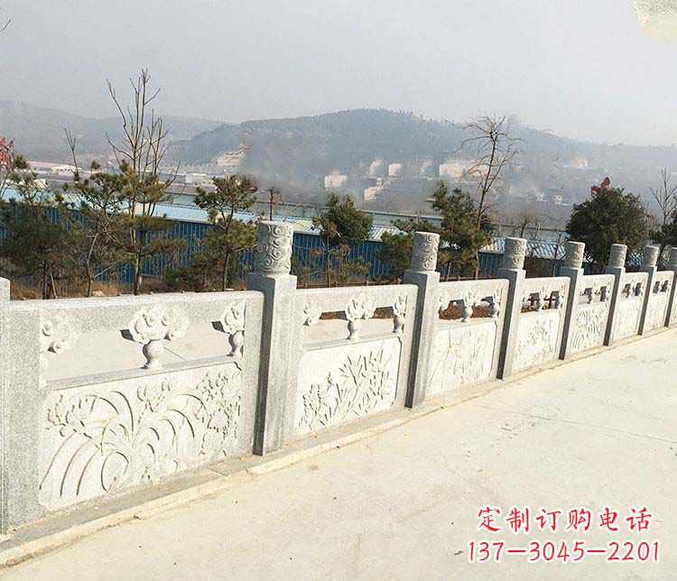 淮安大理石护城河栏板石雕