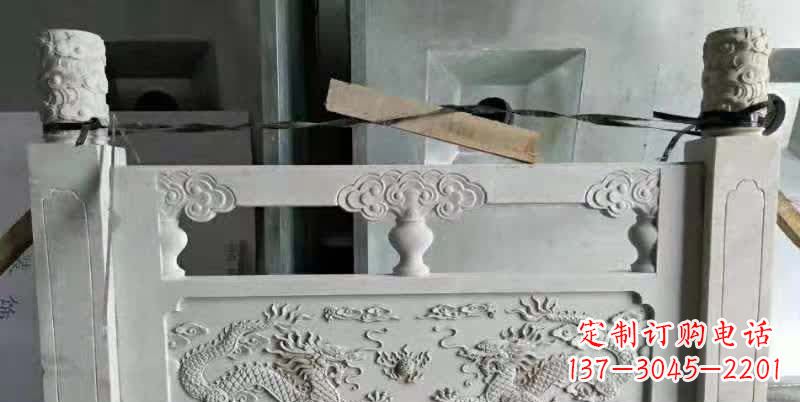 淮安大理石龙浮雕栏板1