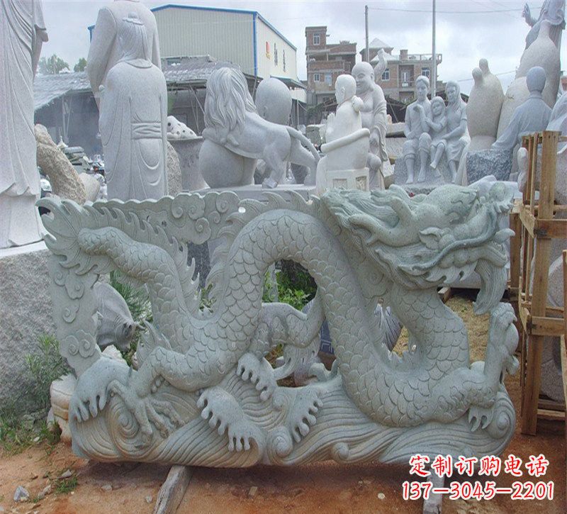淮安大理石龙石雕传承古老文化,精雕细琢的艺术品