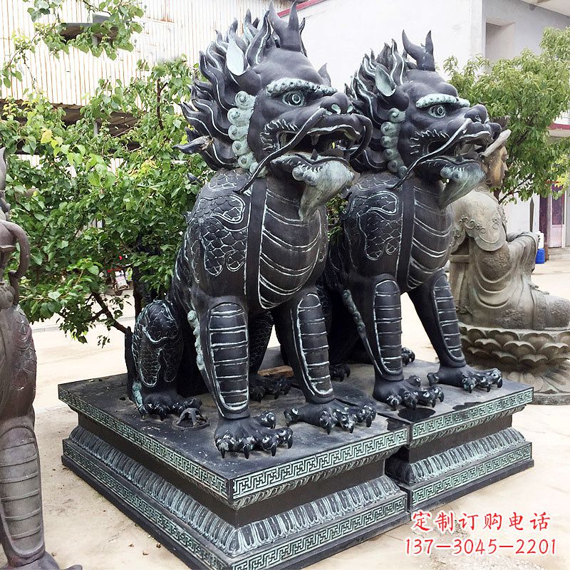 淮安大理石麒麟雕塑
