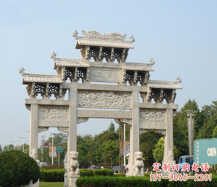 淮安大理石牌坊雕塑——精致纯粹、卓越优雅