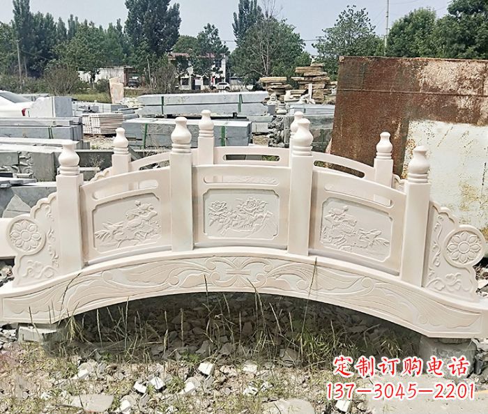 淮安大理石小型拱桥雕塑