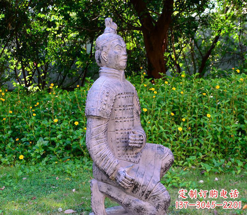 淮安传统文化经典--仿古兵马俑雕塑