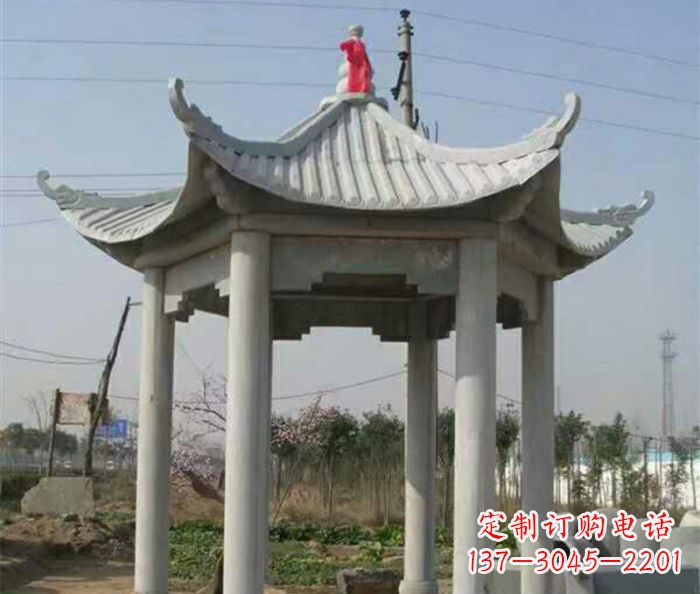 淮安典雅的仿古凉亭石雕
