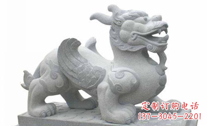 淮安仿古貔貅古代神兽石雕