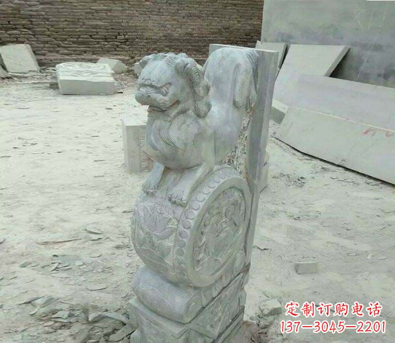 淮安精美石门墩雕塑,缔造绝色佳作