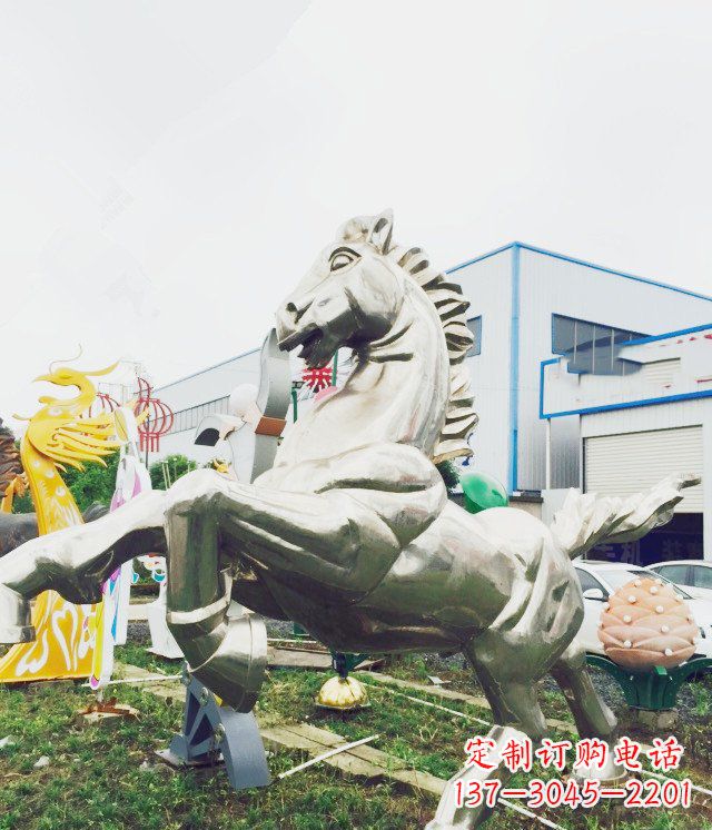 淮安产品名称优雅的不锈钢雕塑——奔马