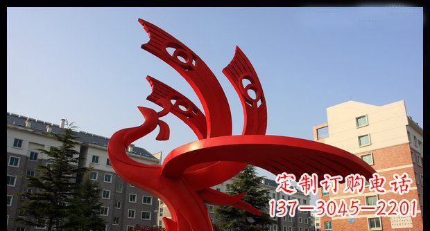 淮安不锈钢凤凰雕塑