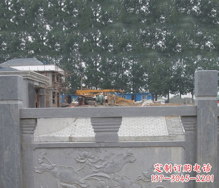 淮安独特的仿古公园石栏板雕塑
