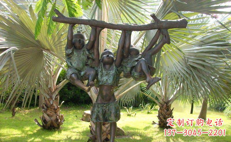 淮安激发童年梦想的树枝雕塑