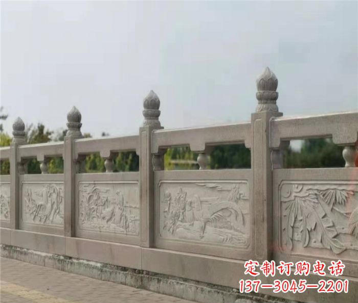淮安泰山大理石浮雕栏板雕塑