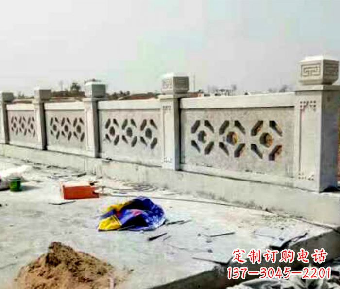 淮安公园大理石栏板石雕