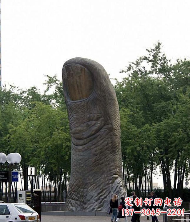 淮安中领雕塑大拇指铜雕竖立景观