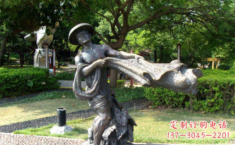淮安渔民铜雕—— 带您体验渔夫传统文化