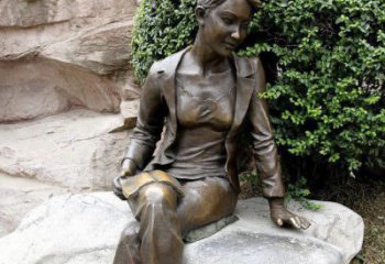 淮安中领雕塑精美 静谧 的女人铜雕