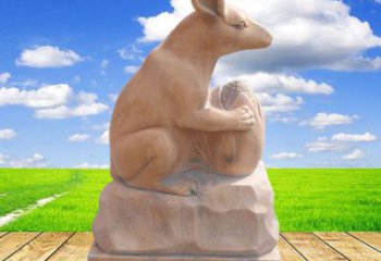 淮安中领雕塑定制的老鼠石雕
