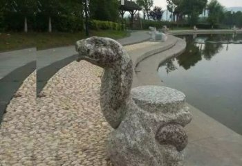 淮安中领雕塑-十二生肖蛇石雕