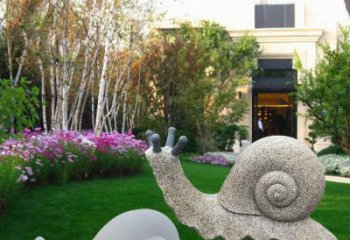 淮安蜗牛雕塑——精致的艺术礼物